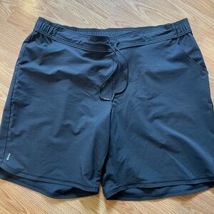 Lands' End Black Athletic Swim Shorts size 20W